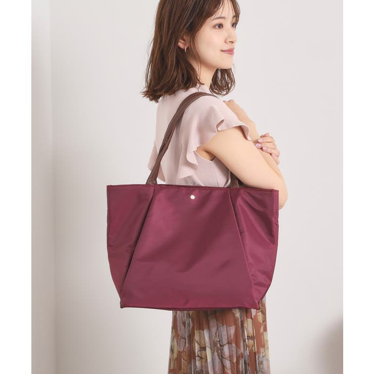 【12ポケット／PC対応】合皮コンビA4トート | ITS'DEMO | 詳細画像5 