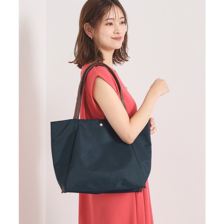 【12ポケット／PC対応】合皮コンビA4トート | ITS'DEMO | 詳細画像7 