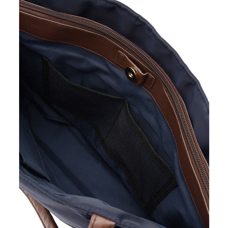 【12ポケット／PC対応】合皮コンビA4トート | ITS'DEMO | 詳細画像22 