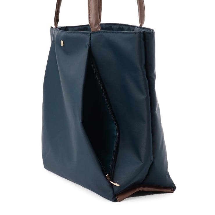 【12ポケット／PC対応】合皮コンビA4トート | ITS'DEMO | 詳細画像24 