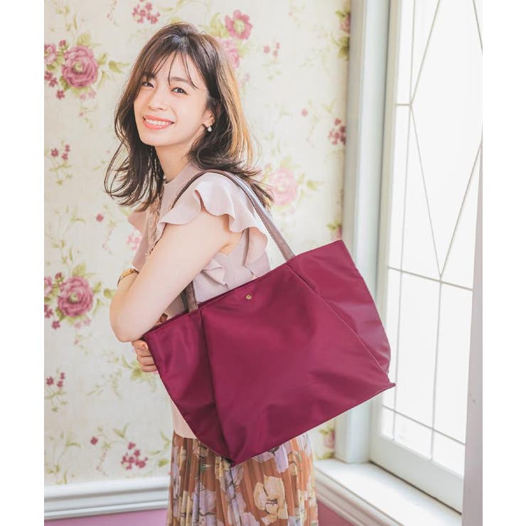 【12ポケット／PC対応】合皮コンビA4トート | ITS'DEMO | 詳細画像1 