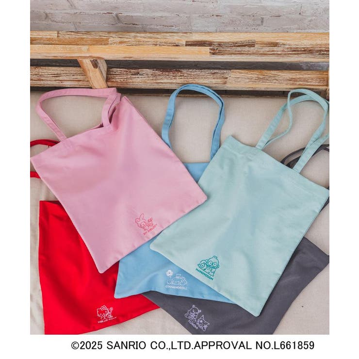 ＜サンリオキャラクターズ＞フラットトート【A4対応】 | ITS'DEMO | 詳細画像1 