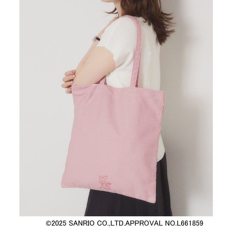 マイメロディ(072) | ＜サンリオキャラクターズ＞フラットトート【A4対応】 | ITS'DEMO