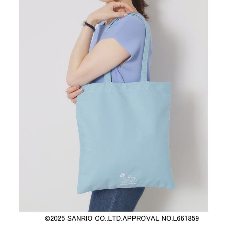 シナモロール(090) | ＜サンリオキャラクターズ＞フラットトート【A4対応】 | ITS'DEMO