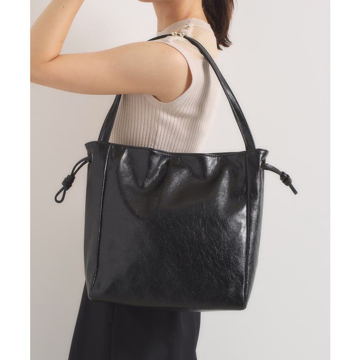 ブラック(019) | ヴィンテージ合皮トート | ITS'DEMO