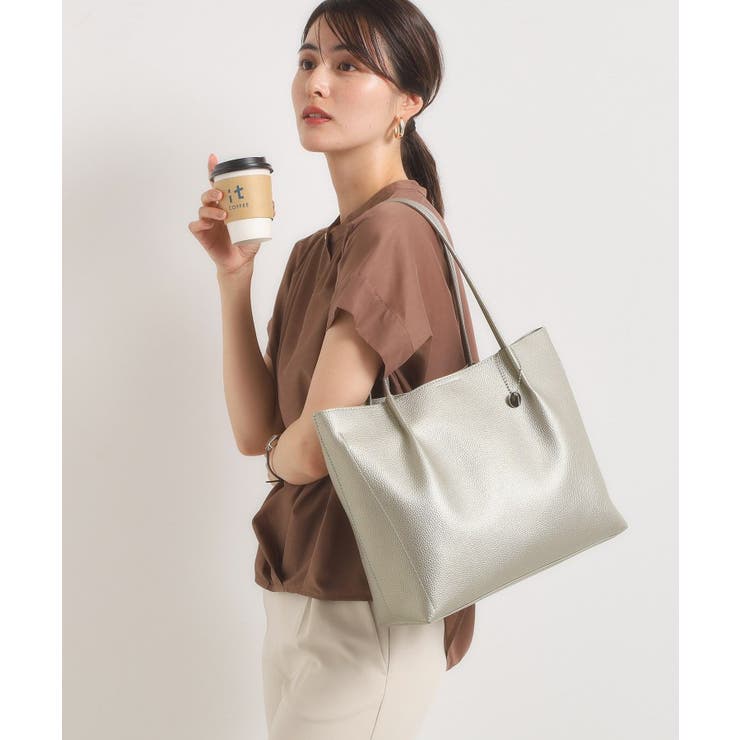 【通勤】仕切りA4トート | ITS'DEMO | 詳細画像1 