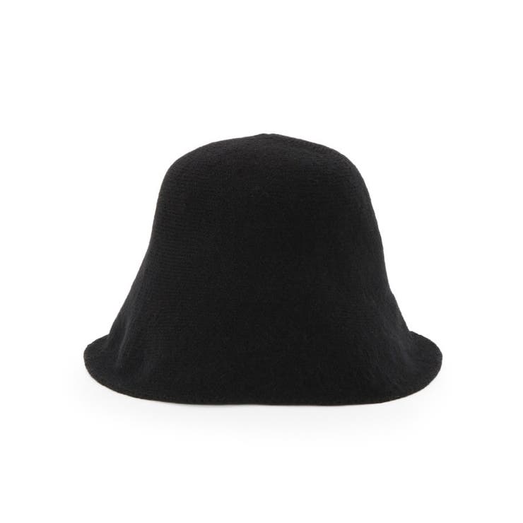 ブラック(019) | 【手洗い可】サーモリボンスリットハット | ITS'DEMO