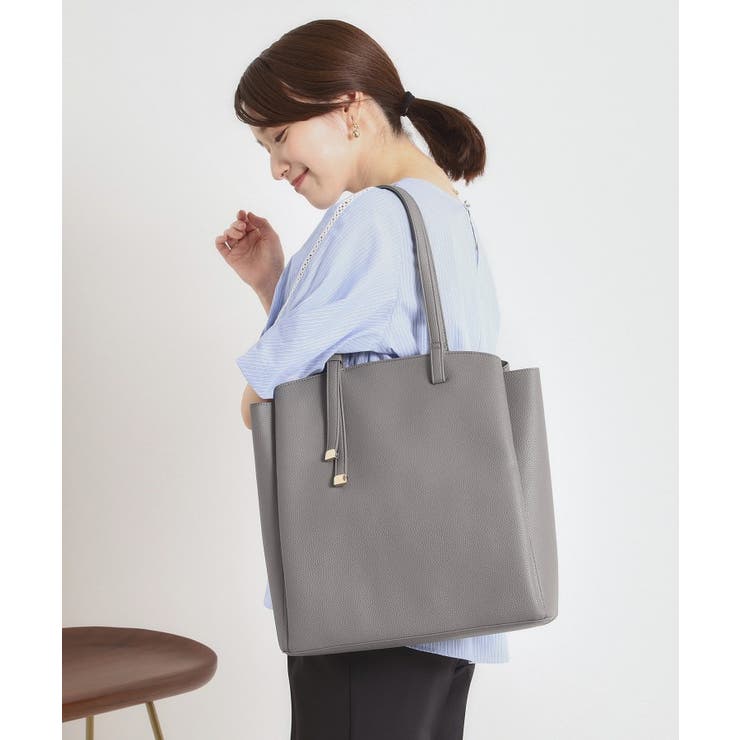 ＜かるバッグ＞縦型A4トート【通勤】 | ITS'DEMO | 詳細画像4 