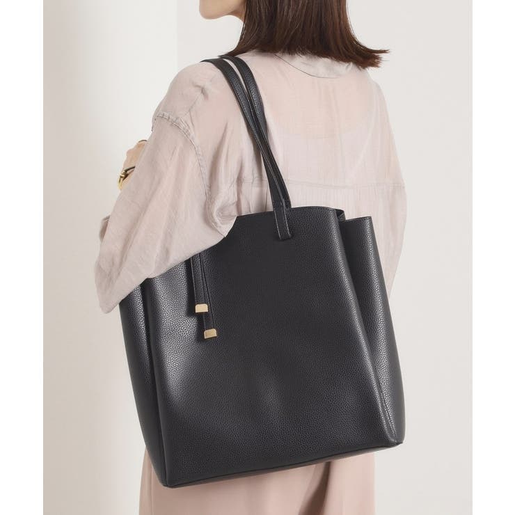 ブラック(019) | ＜かるバッグ＞縦型A4トート【通勤】 | ITS'DEMO