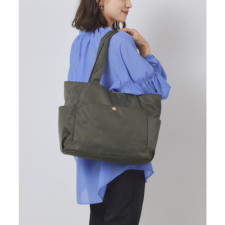 チャコールグレー(013) | 【9ポケット】軽量撥水A4トート | ITS'DEMO