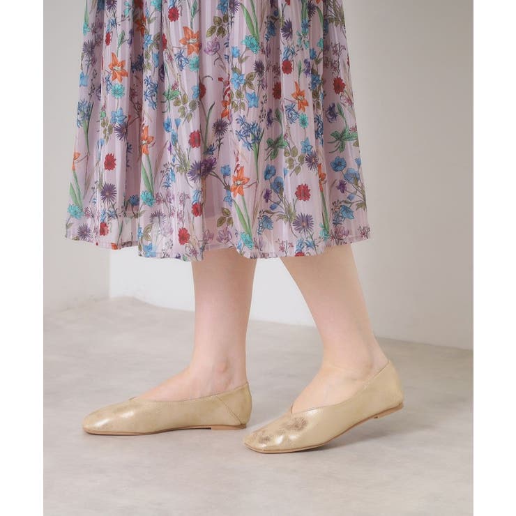 【3E対応】スクエアフラットシューズ | ITS'DEMO | 詳細画像6 