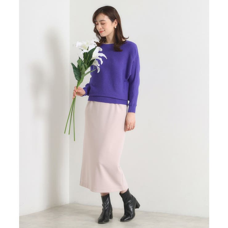 【手洗い可】アンジェリーナラメリブドルマンニット | ITS'DEMO | 詳細画像17 