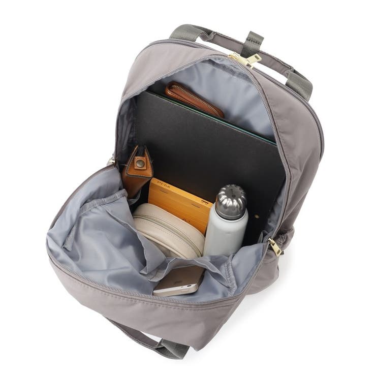 【A4／11ポケット】ふんわり軽量撥水リュック | ITS'DEMO | 詳細画像17 