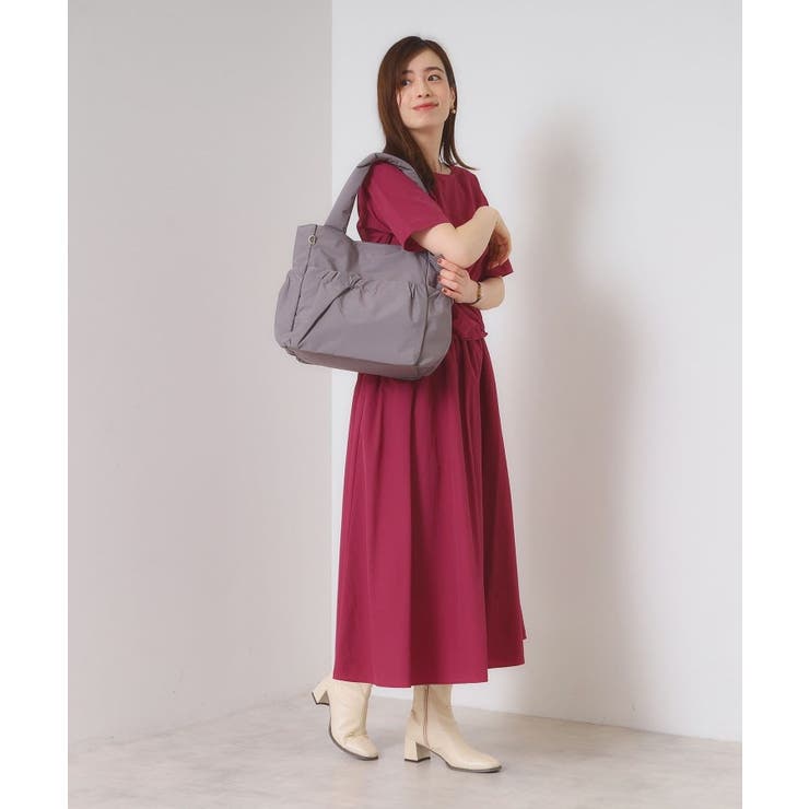 【A4／9ポケット】ふんわり軽量撥水トート | ITS'DEMO | 詳細画像4 