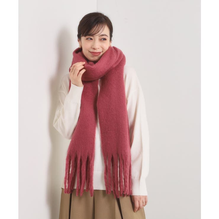 【手洗い可】バルキーニットストール | ITS'DEMO | 詳細画像7 