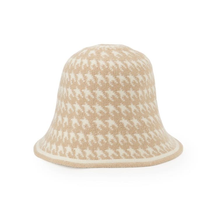 【手洗い可】千鳥柄サーモハット | ITS'DEMO | 詳細画像1 
