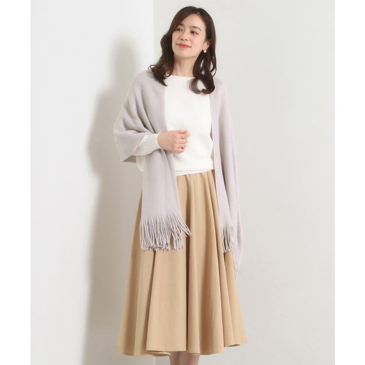 【手洗い可】アクリルニットシャギーストール | ITS'DEMO | 詳細画像7 