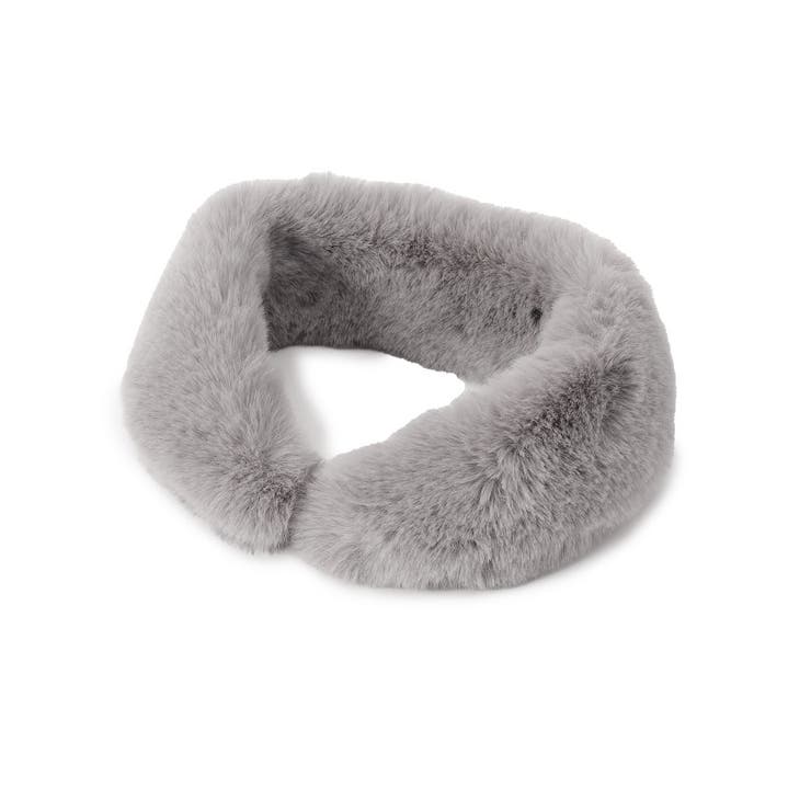 グレー(012) | 【手洗い可】マグネット付きファーティペット | ITS'DEMO