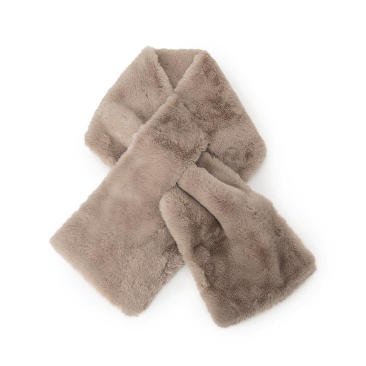 【手洗い可】ボリュームフェイクファーマフラー | ITS'DEMO | 詳細画像4 