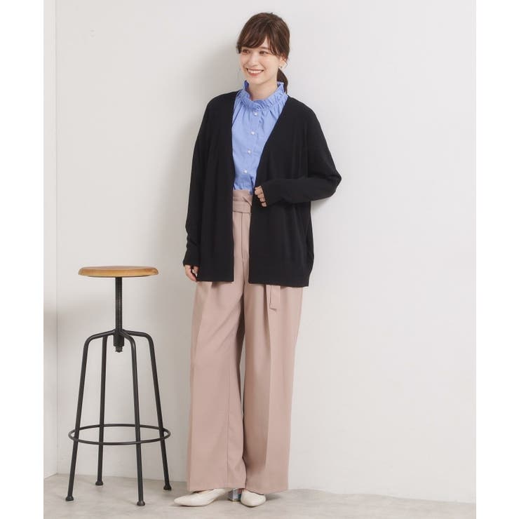 【手洗い可／アンチピリング】着流しカーディガン | ITS'DEMO | 詳細画像6 