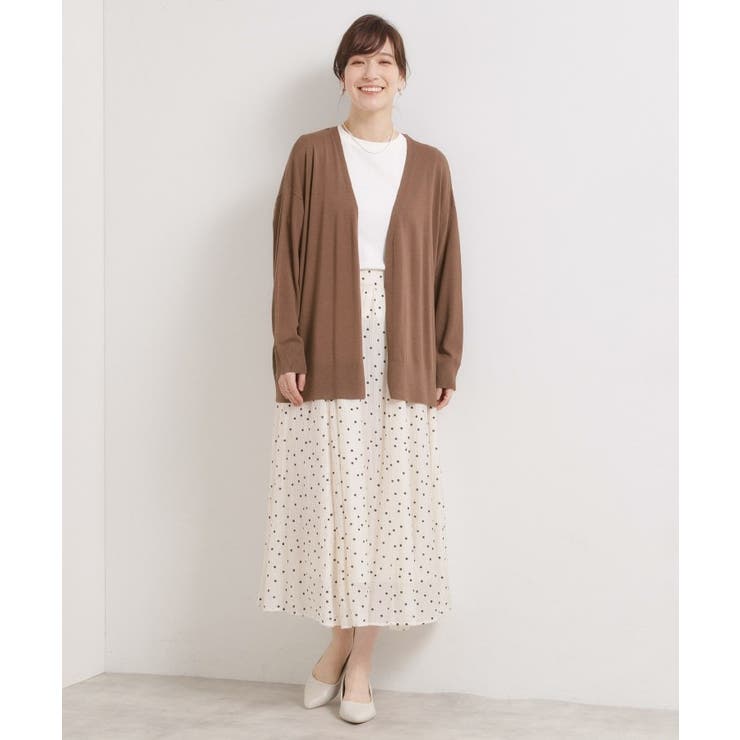 【手洗い可／アンチピリング】着流しカーディガン | ITS'DEMO | 詳細画像9 