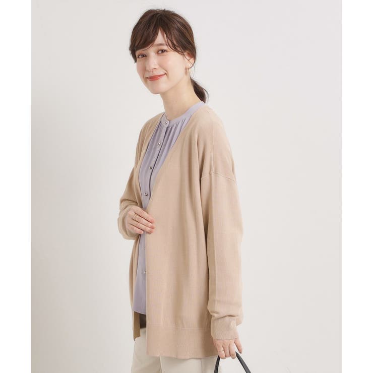 【手洗い可／アンチピリング】着流しカーディガン | ITS'DEMO | 詳細画像13 