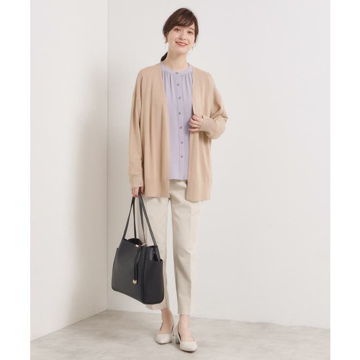 【手洗い可／アンチピリング】着流しカーディガン | ITS'DEMO | 詳細画像14 