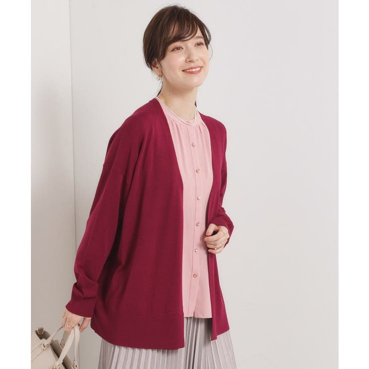 【手洗い可／アンチピリング】着流しカーディガン | ITS'DEMO | 詳細画像16 