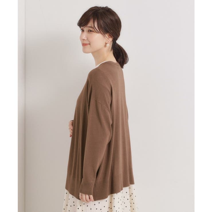 【手洗い可／アンチピリング】着流しカーディガン | ITS'DEMO | 詳細画像21 