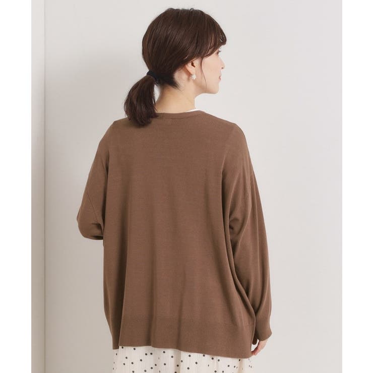 【手洗い可／アンチピリング】着流しカーディガン | ITS'DEMO | 詳細画像22 