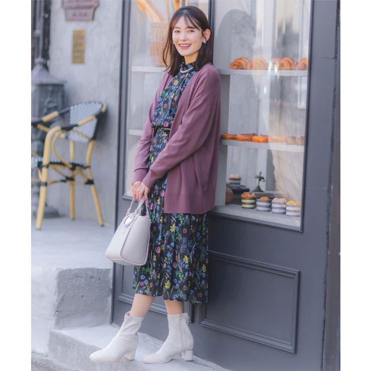 【手洗い可／アンチピリング】着流しカーディガン | ITS'DEMO | 詳細画像2 