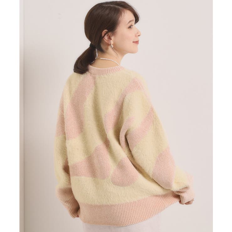 【手洗い可】モール×シャギーニット | ITS'DEMO | 詳細画像6 