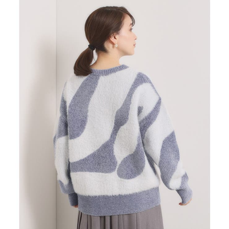 【手洗い可】モール×シャギーニット | ITS'DEMO | 詳細画像15 