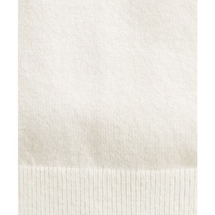 【静電気防止／手洗い可】クリーミータッチVネックニット | ITS'DEMO | 詳細画像5 