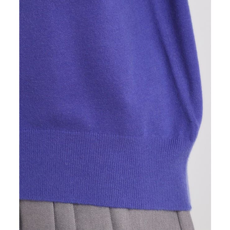 【静電気防止／手洗い可】クリーミータッチVネックニット | ITS'DEMO | 詳細画像27 