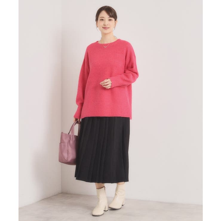 【洗濯機OK】ミックスヤーンクルーニット | ITS'DEMO | 詳細画像6 