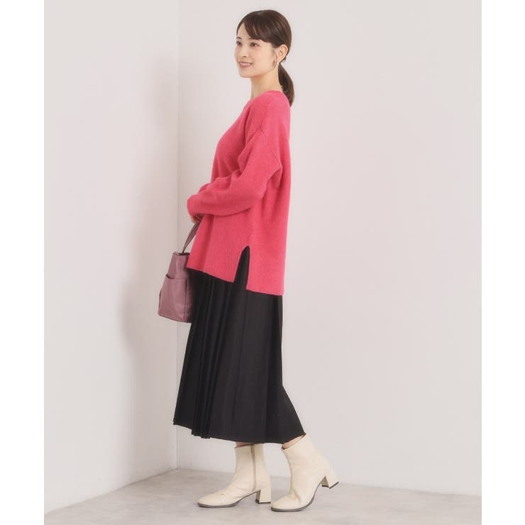 【洗濯機OK】ミックスヤーンクルーニット | ITS'DEMO | 詳細画像7 