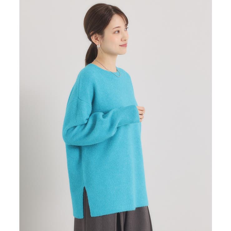 【洗濯機OK】ミックスヤーンクルーニット | ITS'DEMO | 詳細画像13 