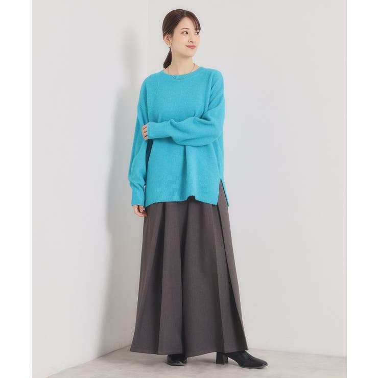 【洗濯機OK】ミックスヤーンクルーニット | ITS'DEMO | 詳細画像14 