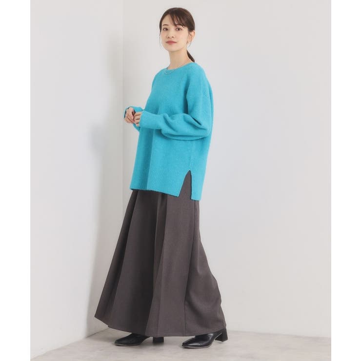 【洗濯機OK】ミックスヤーンクルーニット | ITS'DEMO | 詳細画像15 