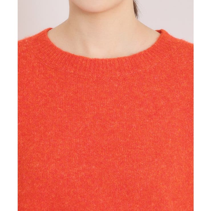 【洗濯機OK】ミックスヤーンクルーニット | ITS'DEMO | 詳細画像28 