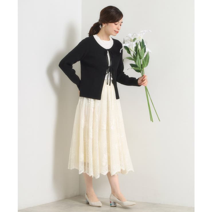 【手洗い可】前開き2wayニット | ITS'DEMO | 詳細画像6 