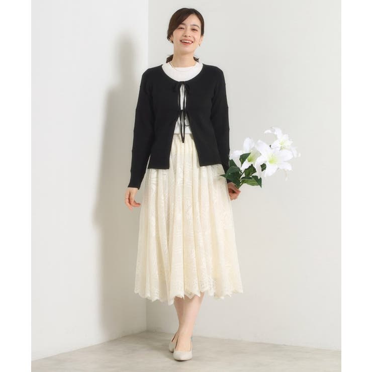 【手洗い可】前開き2wayニット | ITS'DEMO | 詳細画像7 