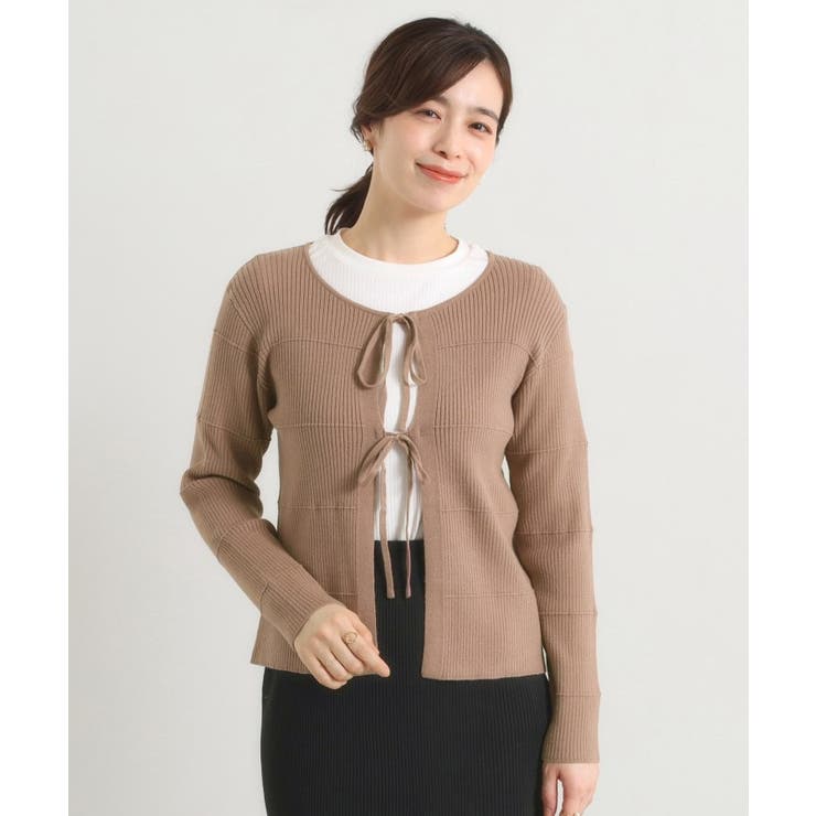 【手洗い可】前開き2wayニット | ITS'DEMO | 詳細画像13 