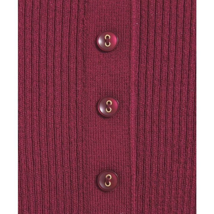 【手洗い可】ラメリブボトルネックニット | ITS'DEMO | 詳細画像16 