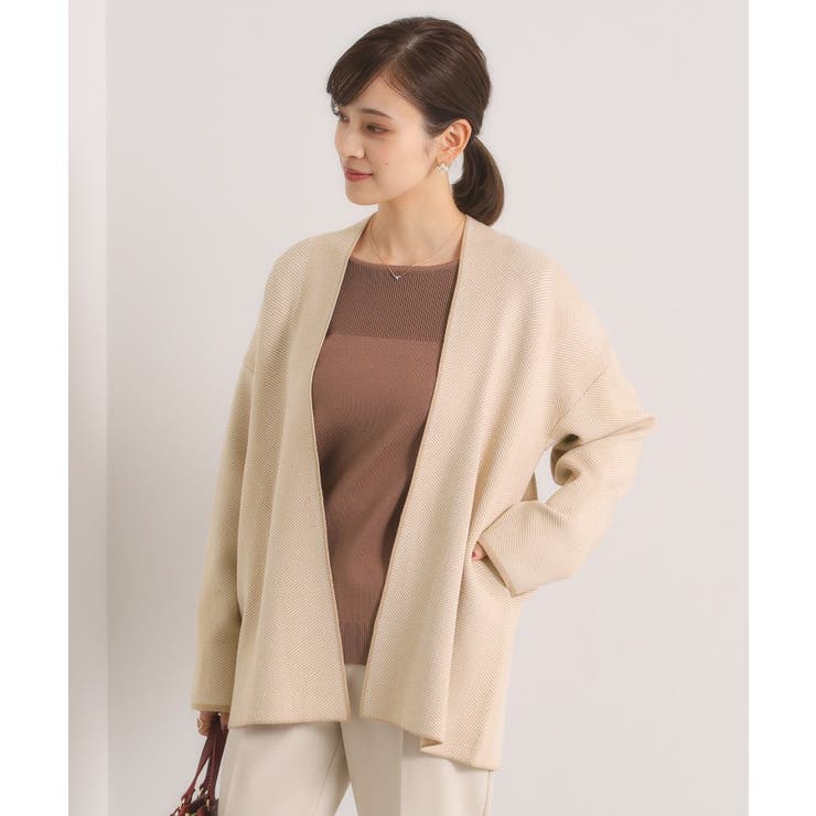 【手洗い可】Wジャカードコーディガン | ITS'DEMO | 詳細画像5 