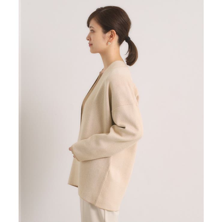 【手洗い可】Wジャカードコーディガン | ITS'DEMO | 詳細画像10 