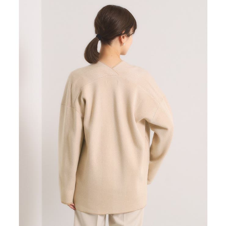 【手洗い可】Wジャカードコーディガン | ITS'DEMO | 詳細画像11 