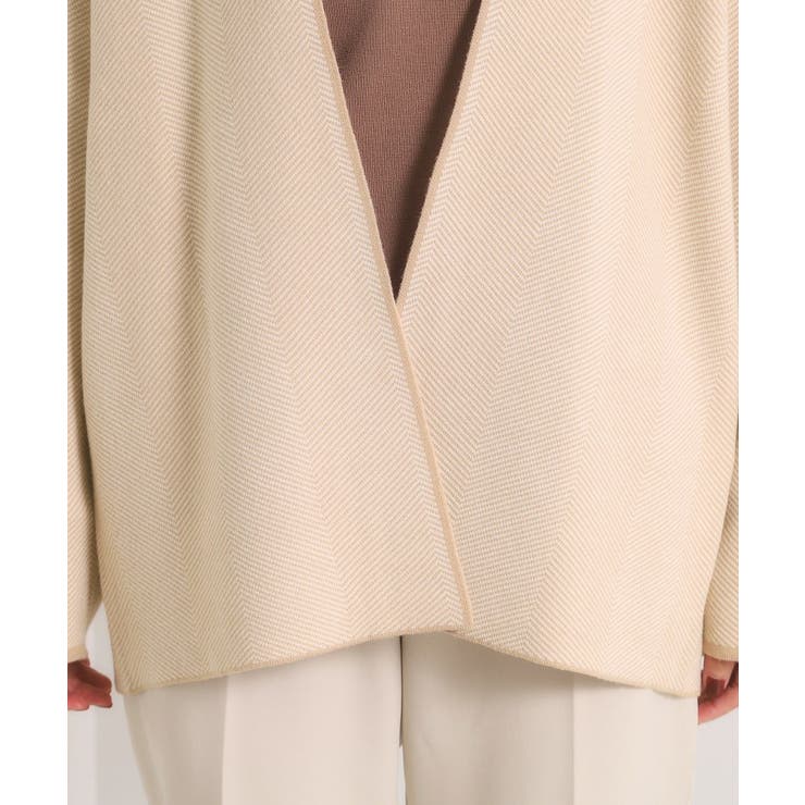 【手洗い可】Wジャカードコーディガン | ITS'DEMO | 詳細画像16 