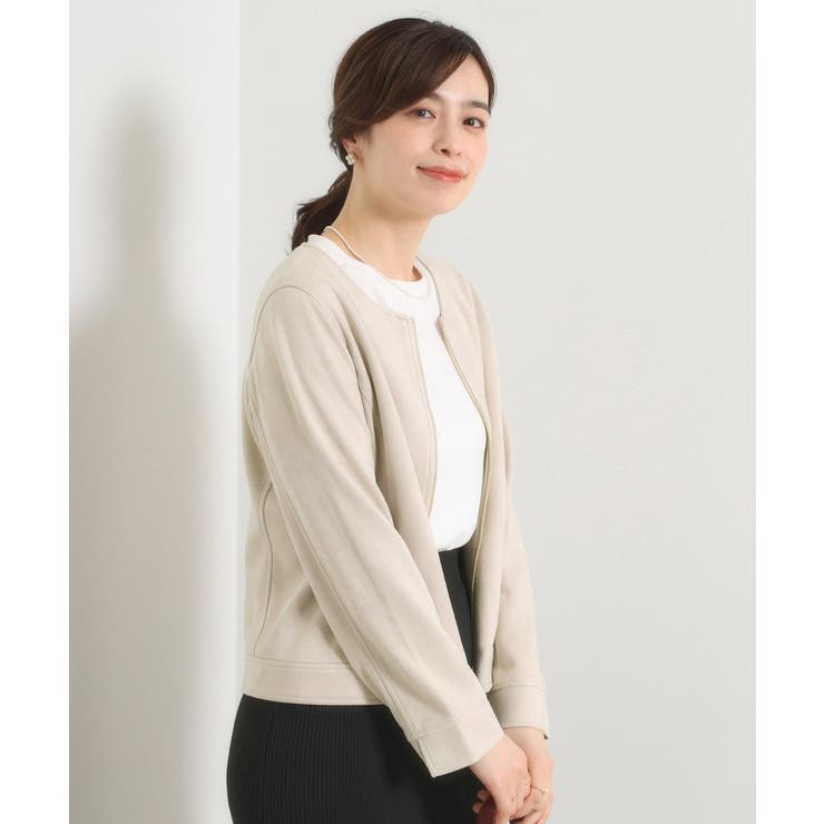 カットフェイクスエードジャケット | ITS'DEMO | 詳細画像5 